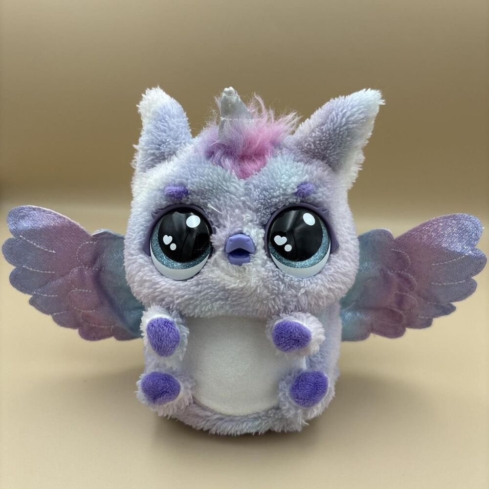 Hatchimals Alive Mystery Hatch Pufficorn Iridescent Wing Purple Pink